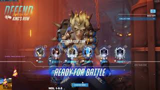 AQUAMARINE INSANE JUNKRAT GAMEPLAY OVERWATCH SEASON 32 TOP 500