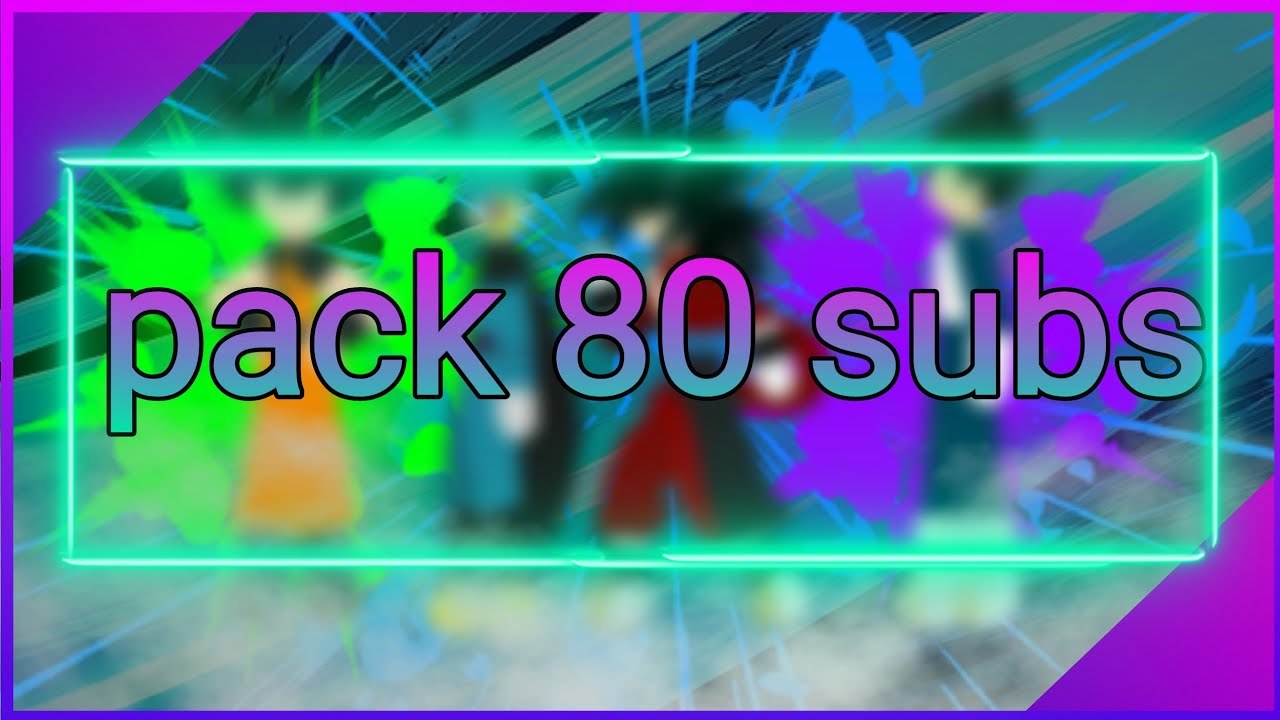 Pack 80 Subs Stick Nodes Youtube
