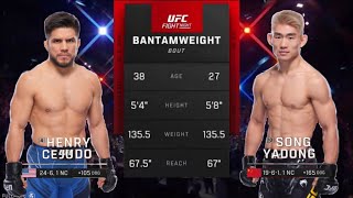 Henry Cejudo vs Song Yadong | Highlights before the match