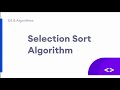 Selection Sort Algorithm | Brief Explanation & JAVA Code  [Sorting algorithms] [DSA]