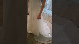 Robe de mariée sur-mesure en Alsace...L'essayage