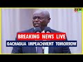 LIVE KAREN - Gachagua to address the Nation ahead of impeachment motion Debate in Parliament of DP