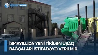 İsmayıllıda yeni tikilən uşaq bağçaları istifadəyə verilmir