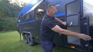 On The Move Caravans Traxx 19' Off-Road walk through