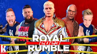 Who Will Win the 2023 Royal Rumble? (WWE 2k22 Prediction)