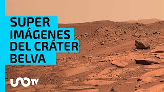 Perseverance de la NASA captura una vista del cráter Belva de Marte