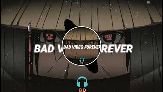 XXXTENTACION - Bad Vibes Forever🥀 | edit audio 8D 🎧| TRANSONIC CREATIONS ❤️