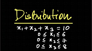 Solving Distribution Problems Using the Multinomial Theorem | Combinatorics Simplified