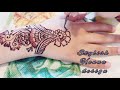 Beautiful henna design for beginners #stylish kids mehndi design | Manoo Creations