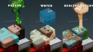 The Most Satisfying Minecraft Fluid Simulations 8