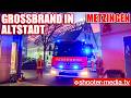 🔥🔥  GROSSBRAND in METZINGER ALTSTADT FORDERT GROSSEINSATZ  🔥🔥 |  Drohneneinheit Werkfeuerwehr BOSCH