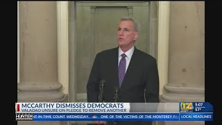 McCarthy dismisses Democrats and Valadao is unsure on pledge to remove another