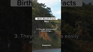 5 Facts of people born in May! #facts #short #psychology #birth #born
