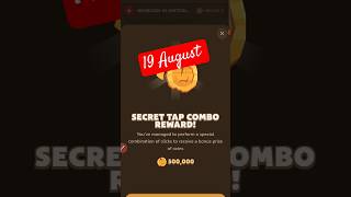 19 August Memefi daily secret combo #memefi