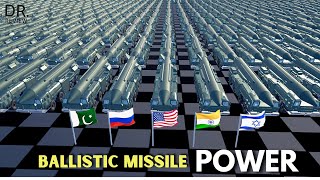 🚀Ballistic Missile Fleet Strength by Countries #missilespower  #comparison #armystrength