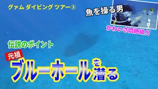 【ネイチャー映像でつづる世界海底旅行記】伝説のポイント・元祖ブルーホールを潜る【With English subtitles】