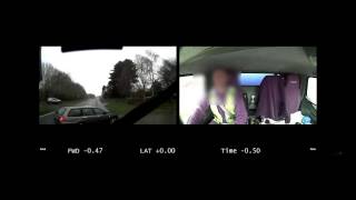 Utility Van - Collision - Not Looking Far Ahead ​​​| DriveCam Video UK