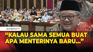 Mendikdasmen Abdul Mu'ti Tanggapi Tanya Anggota Komisi X DPR soal Isu Ujian Nasional hingga PPDB