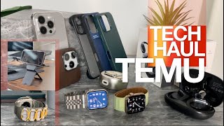 Can TEMU’S BUDGET TECH Compete? iPhone & Apple Watch Accessories TECH HAUL