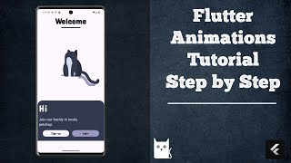 Flutter Animation Tutorial - step by step - animation package