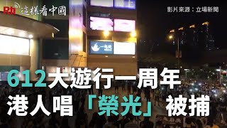 大遊行一周年　港人唱「榮光」被捕《這樣看中國》