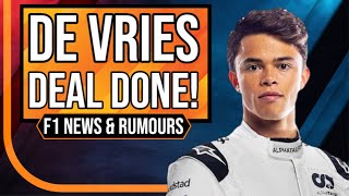 De Vries Signs for AlphaTauri! | Pierre Gasly to Alpine! | (Latest F1 News & Rumours)