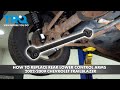 How to Replace Rear Lower Control Arms 2002-2009 Chevrolet Trailblazer