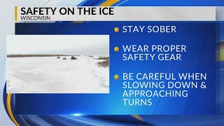 Wisconsin Department of Natural Resources urges caution operating vehicles on ice