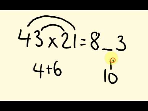 Fast Math Tricks How To Multiply 2 Digit Numbers Up To 100 The Fast Fast Math Tricks How To Multiply 2 Digit Numbers Up To 100 The Fast