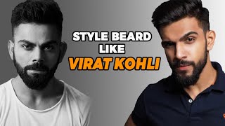 Get Beard like VIRAT KOHLI at Home | Best Beard Styles | Ducktail Beard Style | Nitin Gupta