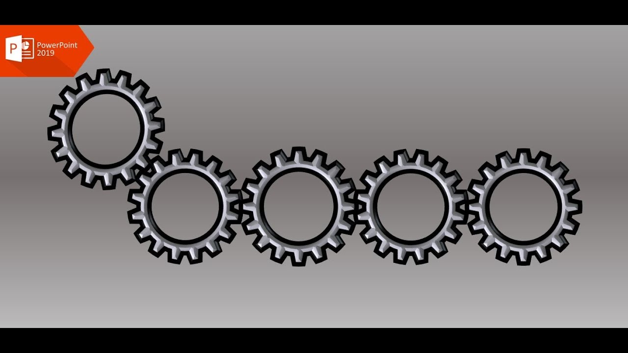 Gear Animation Ppt Youtube