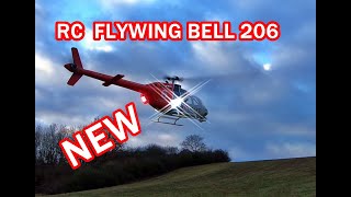 RC Hubschrauber FLYWING Bell  206 - Fliegen bei Wind 02.01.2025