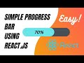 Progress bar using React.js