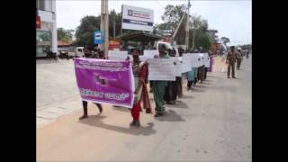 International Women's Day; women rally in Kilinochchi