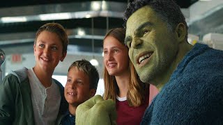 Bruce Banner se Convierte en Profesor Hulk - Escena Restaurante- Avengers: Endgame CLIP 4K HD LATINO