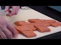 salmon fabrication – jccoe advanced culinary skills training division