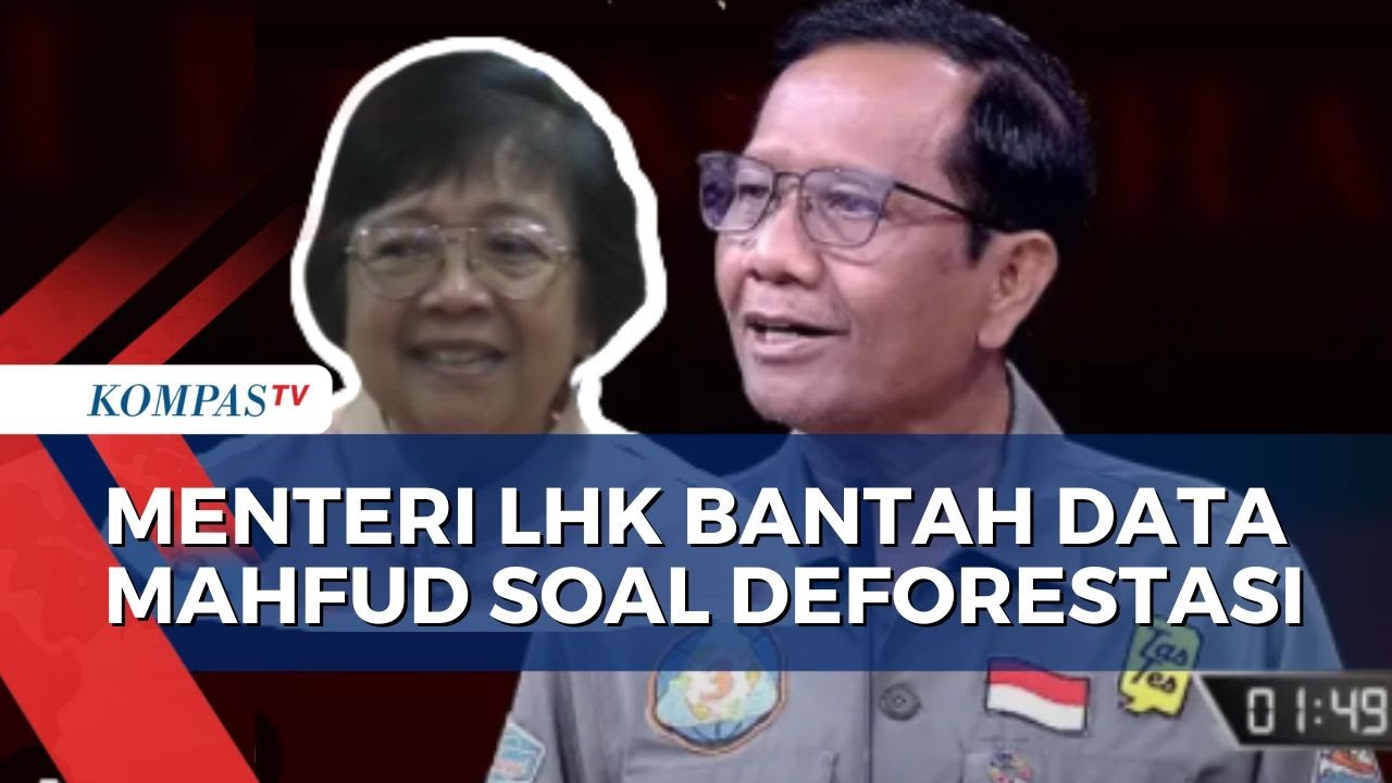 Menteri LHK Dan Mahfud MD Saling Jawab Soal Data Deforestasi Hutan ...