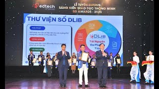 Thư viện số DLib được vinh danh Sáng kiến Giáo dục thông minh - SEI Awards 2023