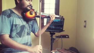 Madhupole peytha mazhaye | violin cover | Anoop mohan