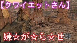 クワイエットに嫌がらせをしてみた【MGSV:TPP】