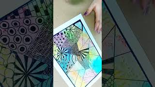 ഇത് ഇത്രേം easy ആരുന്നോ/doodle art/mandala art/doodle pattern/#trending/#shorts/#viral/