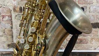 Play Testing a Keilwerth SX90R Nickel Alto Saxophone! Handmade in Germany. www.newyorksax.com