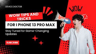TIPS AND TRICKS FOR I PHONE USERS