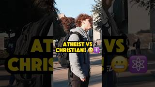 😬⚛️ ATHEIST DEBUNKED BY CHRISTIAN!