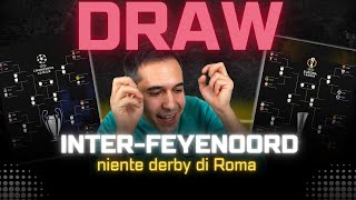 ALLA GRANDE‼️ INTER-FEYENOORD 🏆 NIENTE DERBY ma ROMA-ATHLETIC e PLZEN-LAZIO