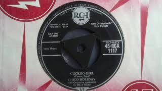 Jiver - CHICO HOLIDAY - Cuckoo Girl - RCA 1117 UK 1959 Rock & Roll Dancer Paul Vance