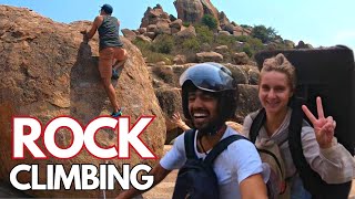 Bouldering Experience in Hampi with European climbers | Hampi 2023 | #hampitourism