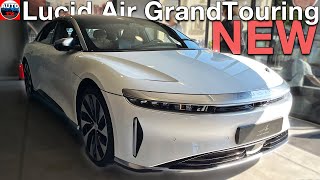 NEW 2023 Lucid Air Grand Touring - Visual REVIEW exterior, interior