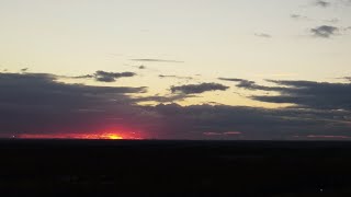 Winter's Sunset - Time Lapse