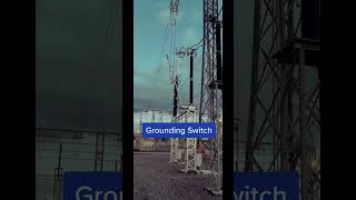 500kV ground switch closing operation #shorts #mechanical #electrical #safetyfirst #diycrafts #diy